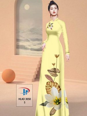 Vải Áo Dài Hoa In 3D AD HLAD3050 39